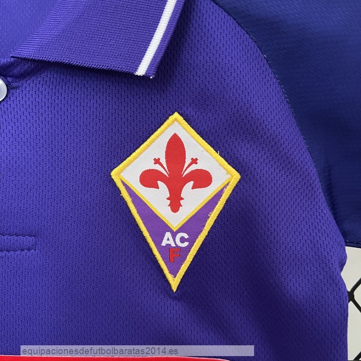 Nuevo 1ª Conjunto De Niños Fiorentina Retro 1998 1999 Purpura Baratas